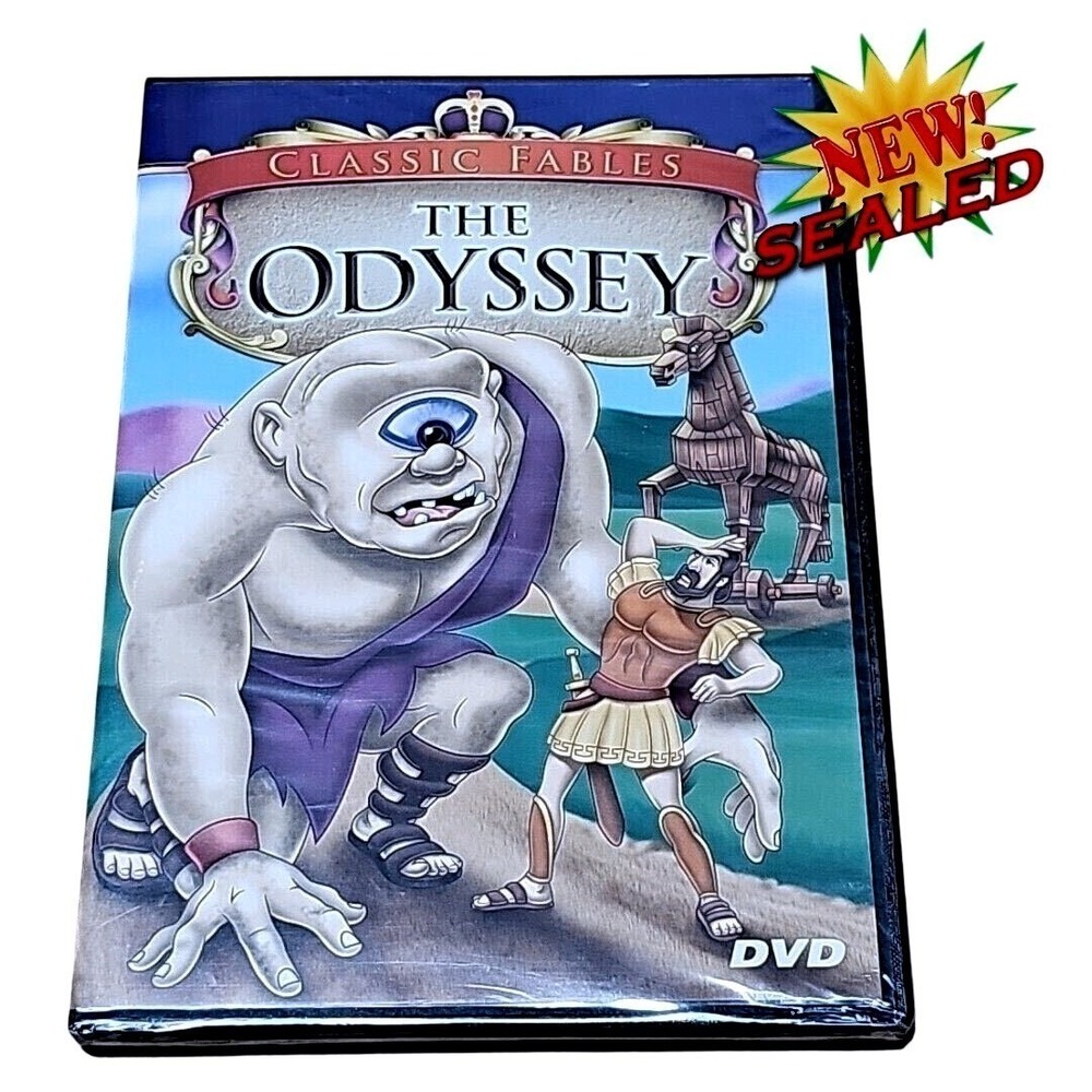 Digiview The‎ Odyssey Animated Classic Fables DVD New Sealed SZ OS